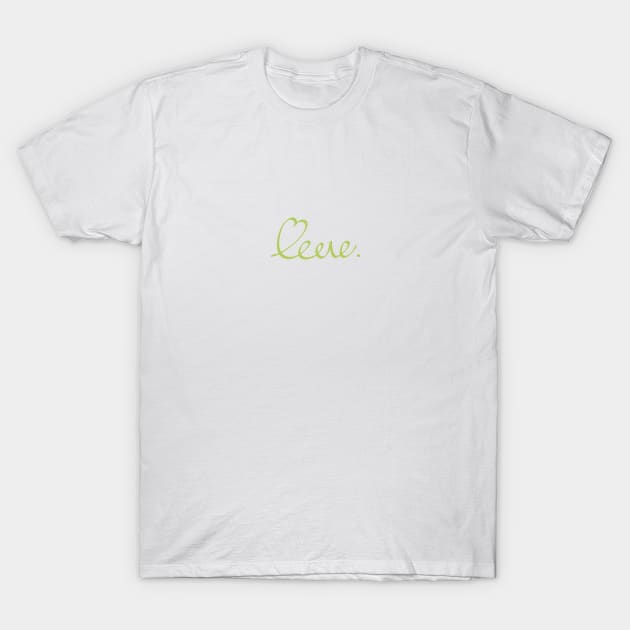 Chisato's Love T-Shirt by aniwear